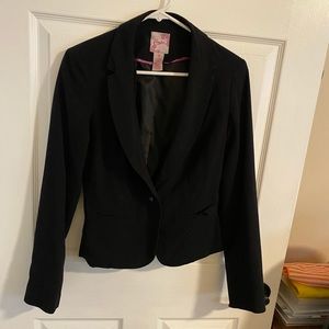Black candies blazer